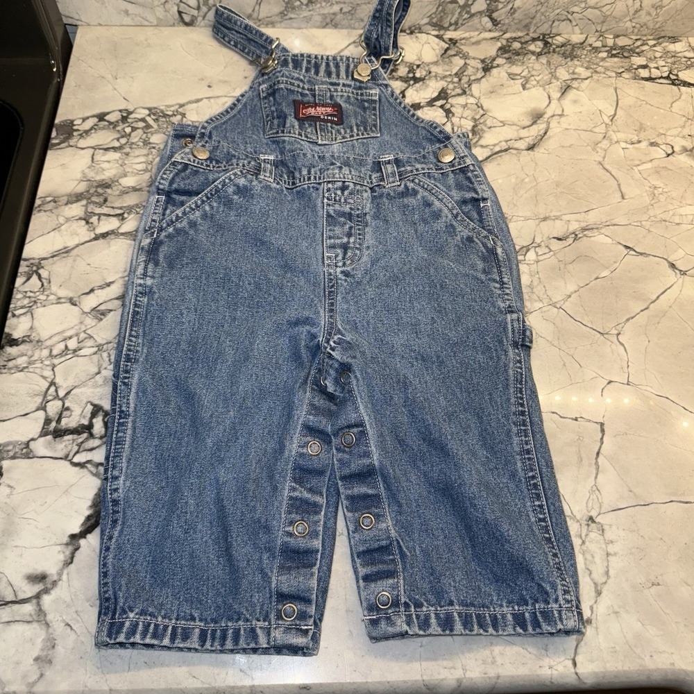 Vintage Old Navy 6-12 Months Overalls Denim